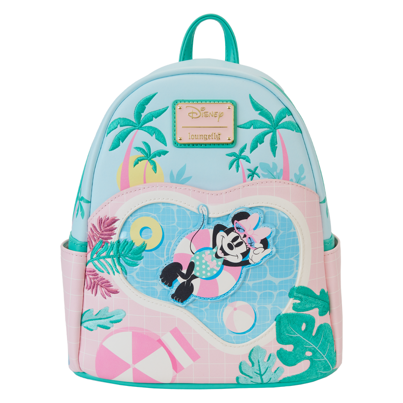 LOUNGEFLY BACKPACK DISNEY MINNIE MOUSE VACATION – The Discovery Hut