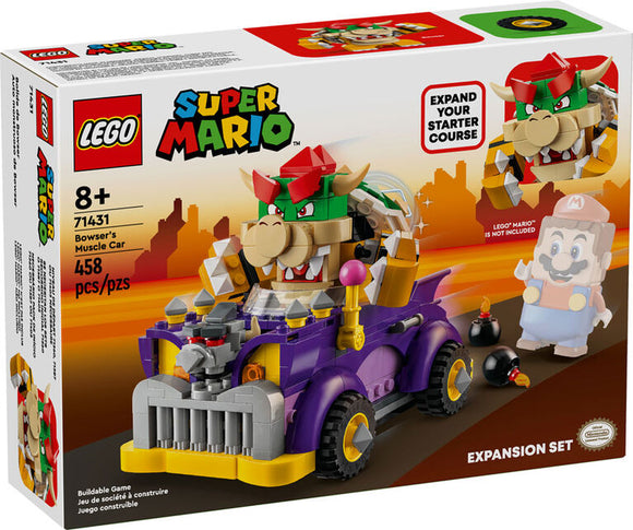 LEGO MARIO BOWSERS MUSCLE CAR EXP