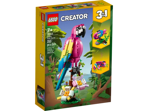 LEGO CREATOR EXOTIC PINK PARROT