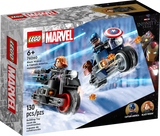 LEGO MARVEL BLACK WIDOW & CAPTAIN AMERICA MOTORCYCLES