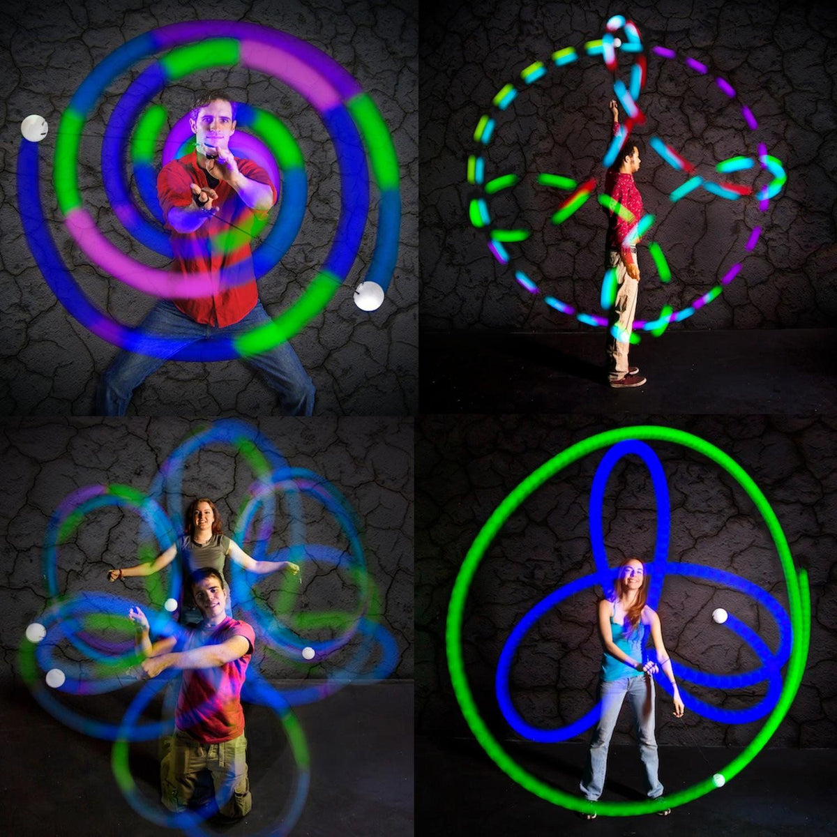 SPIN BALLS LED POI PACK