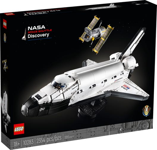 LEGO ICONS NASA SPACE SHUTTLE DISCOVERY