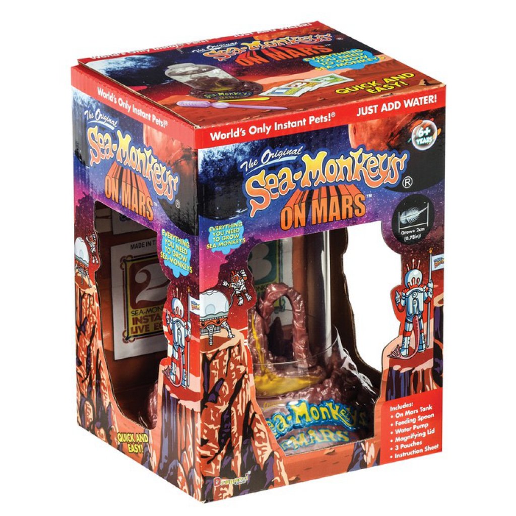 SEA MONKEYS ON MARS – The Discovery Hut
