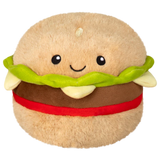 SQUISHABLE SNACKERS HAMBURGER 4"