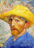 PZ 1000 ENJ VAN GOGH SELF PORTRAIT WITH A STRAW HAT
