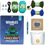 WOOBLES MINECRAFT ZOMBIE CROCHET KIT
