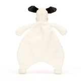 JC COMFORTER BASHFUL BLACK AND CREAM PUPPY