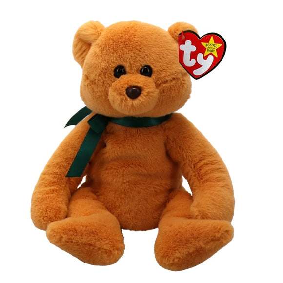 TY BEANIE BABIES WINSTON BEAR TAN