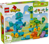 LEGO DUPLO 3 IN 1 DINOSAURS ON WHEELS