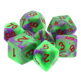 FBG DICE 7PC GOBLIN GOO