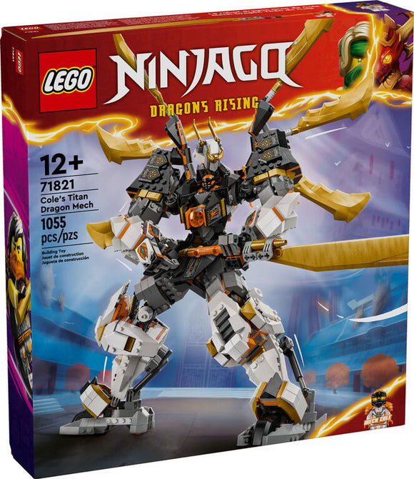 LEGO NINJAGO COLE TITAN DRAGON MECH