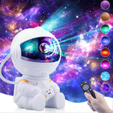 ASTRONAUT NEBULA STAR PROJECTOR WITH REMOTE WHITE