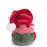 BKB ZIGGY BEAR SANTA'S LITTLE HELPER GREEN 6"