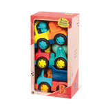 B. HAPPY CRUISERS 3 LITTLE TRUCK SET