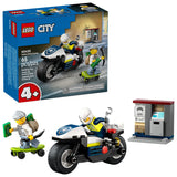 LEGO 4+ CITY POLICE MOTORCYCLE CHASE