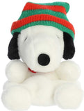 AUR PALM PALS PEANUTS SNOOPY WINTER BEANIE 5"