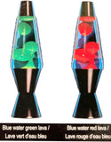 TSP LAVA LAMP 14.5" BLACK METAL BASE