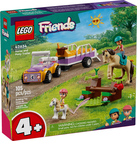 LEGO FRIENDS HORSE AND PONY TRAILER