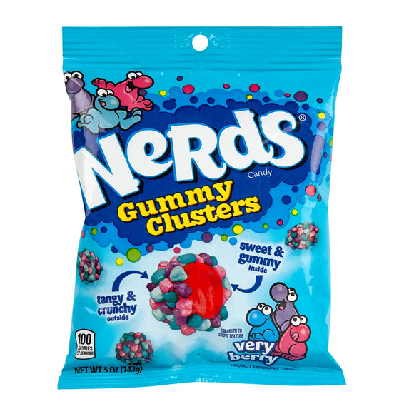 NERDS GUMMY CLUSTERS VERY BERRY PEG