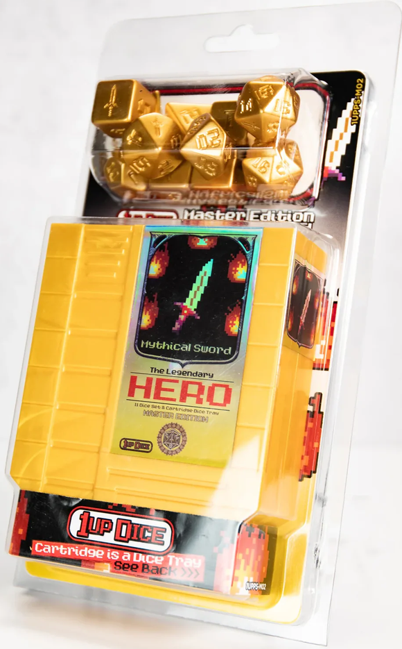 INFINITE BLACK DICE 11PC 1UP MYTHICAL SWORD