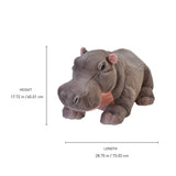 KM CUDDLEKINS HIPPO 30"