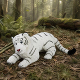 KM CUDDLEKINS JUMBO WHITE TIGER 30"