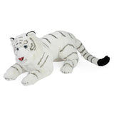 KM CUDDLEKINS JUMBO WHITE TIGER 30"