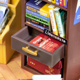 DIY DOLLHOUSE MODULAR MEMORY BOOKSTORE