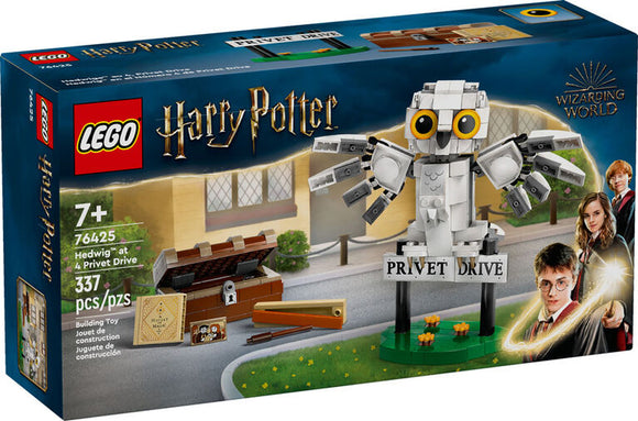 LEGO HP HEDWIG AT 4 PRIVET DRIVE