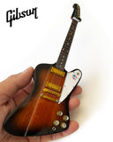 AH GUITAR TOM PETTY GIBSON FIREBIRD V SUNBURST RED BLUE LOGO