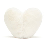 JC AMUSEABLES CREAM HEART 4"