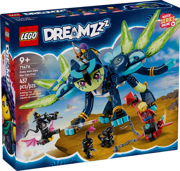 LEGO DREAMZ ZOEY & ZIAN THE CAT-OWL