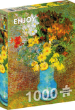 PZ 1000 ENJ VAN GOGH VASE WITH DAISIES AND ANEMONES