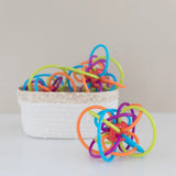 WINKEL RATTLE SENSORY TEETHER TOY