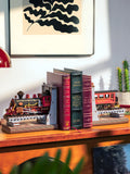 DIY BOOK END CENTURY TRAIN