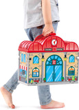 HAPE PORTABLE TRAIN STATION SET