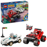 LEGO STH SILVERS CAR VS KNUCKLES MONSTER TRUCK