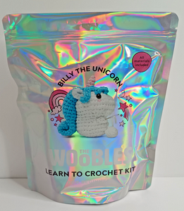 WOOBLES BILLY THE UNICORN CROCHET KIT