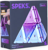 SPEKS GEODE CHROME NOVA PYRAMID PURPLE
