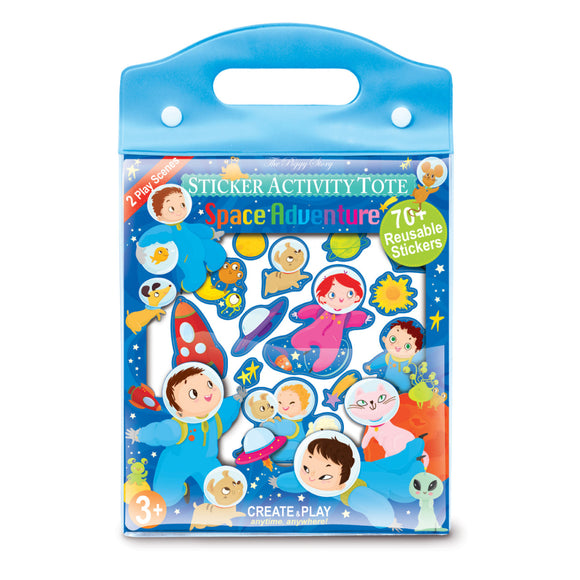 TPS STICKERS ACTIVITY TOTE SPACE ADVENTURE