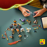 LEGO NINJAGO COLES MISSION MECH & DRAGON ZANE