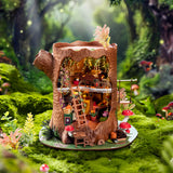 DIY HOUSE FAIRYTALE TREE HOUSE