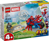 LEGO 4+ SPIDEY ON HIS MOTORCYCLE VS RHINO