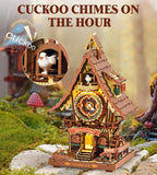 DIY MECHANICAL CUCKOO COO WALL CLOCK