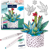 FABERC POP UP COLORING SUCCULENT