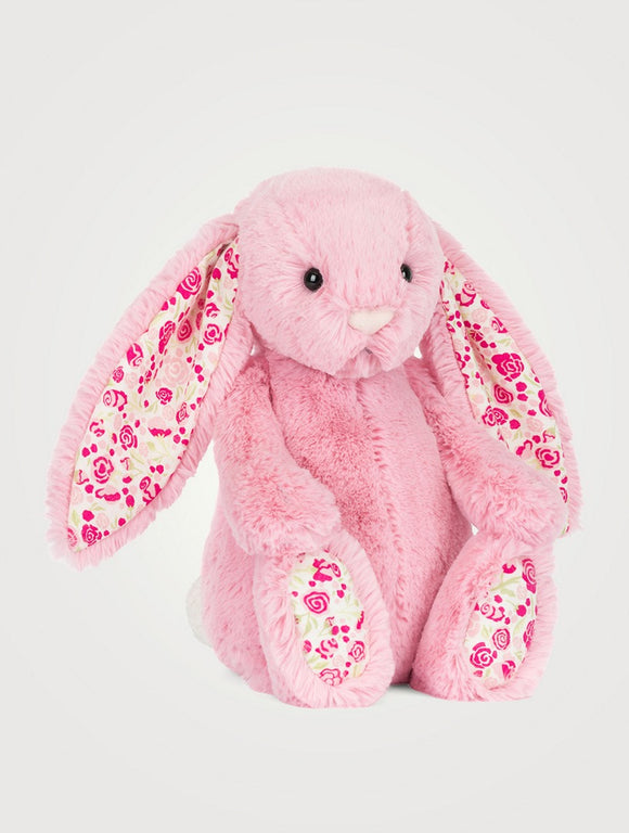 JC BASHFUL LUXE BUNNY BLUSHKIN BLOSSOM ROSE MEDIUM 12
