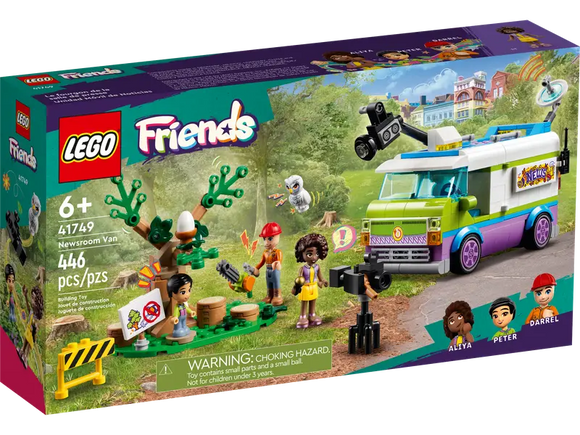 LEGO FRIENDS NEWSROOM VAN