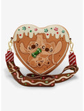 LOUNGEFLY CROSSBODY DISNEY GINGERBREAD STITCH