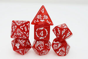 FBG DICE 7PC DRAKE'S FLIGHT INFERNO