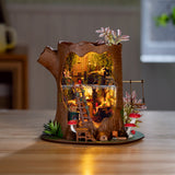 DIY HOUSE FAIRYTALE TREE HOUSE